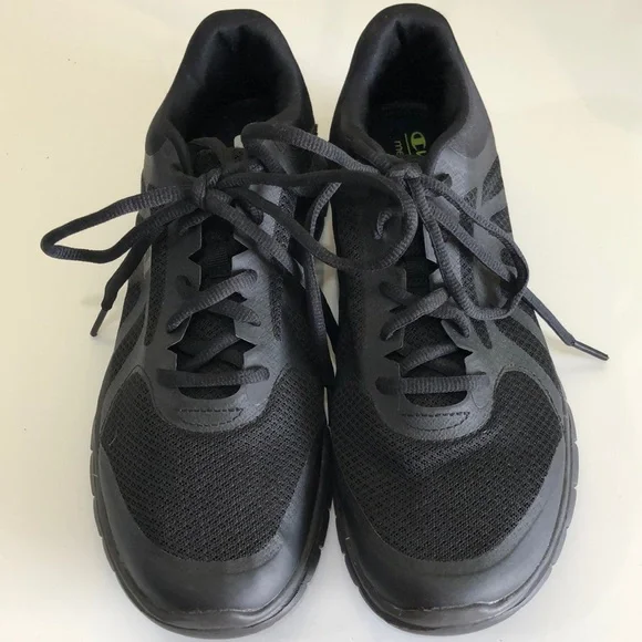 Black Champion Foam Shoes Champion Shoes Champions All Black